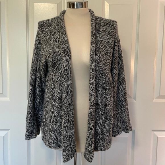Kimchi Blue Gray Marled Swing Cardigan, size Large - Picture 1 of 9